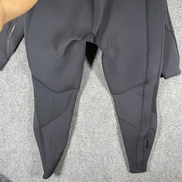 Quiksilver Syncro Style SA402MG 4/3 mm Full Wetsuit Gray Black Mens XL #1885 - Picture 6 of 13